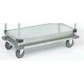 Nexel Stainless Steel Solid Shelf Dolly Base Truck- 18 x 48 x 69 in. D1848RSSB